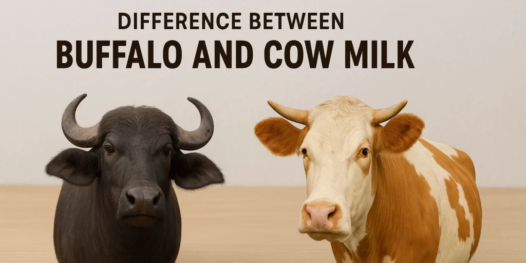 Difference Between Buffalo and Cow Milk