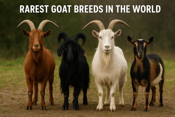 Rarest Goat Breeds in the World