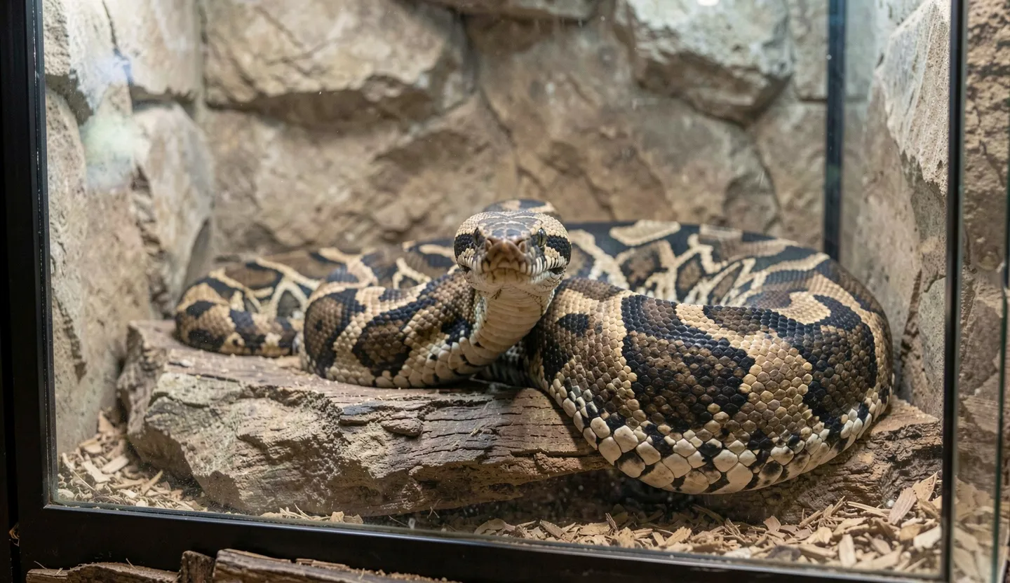 African Rock Python – Aggression, Enclosure Safety & Complete Handling ...