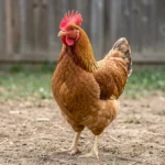 Appenzeller Spitzhauben – The Swiss Crested Chicken Breed With Hardy Care Guide Adult Appenzeller Spitzhauben chicken standing outdoors with its V-shaped comb and crest feathers clearly visible