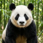 Pan Pan Panda – Prolific Sire in Breeding Program & Complete Breed Guide Portrait of Pan Pan the giant panda in a bamboo forest