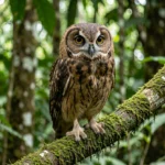 Sulawesi Masked Owl – Enigmatic Indonesian Owl & Complete Breed Guide Sulawesi Masked Owl perched in a Sulawesi rainforest